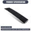 Rampe pour chien de 19,3 po de largeur, rampe en aluminium léger pour petits, moyens et grands chiens, surface antidérapante, pente douce longue longueur, corde incluse, tapis portatif et pliable de 71 po facile à transporter,-1398332127