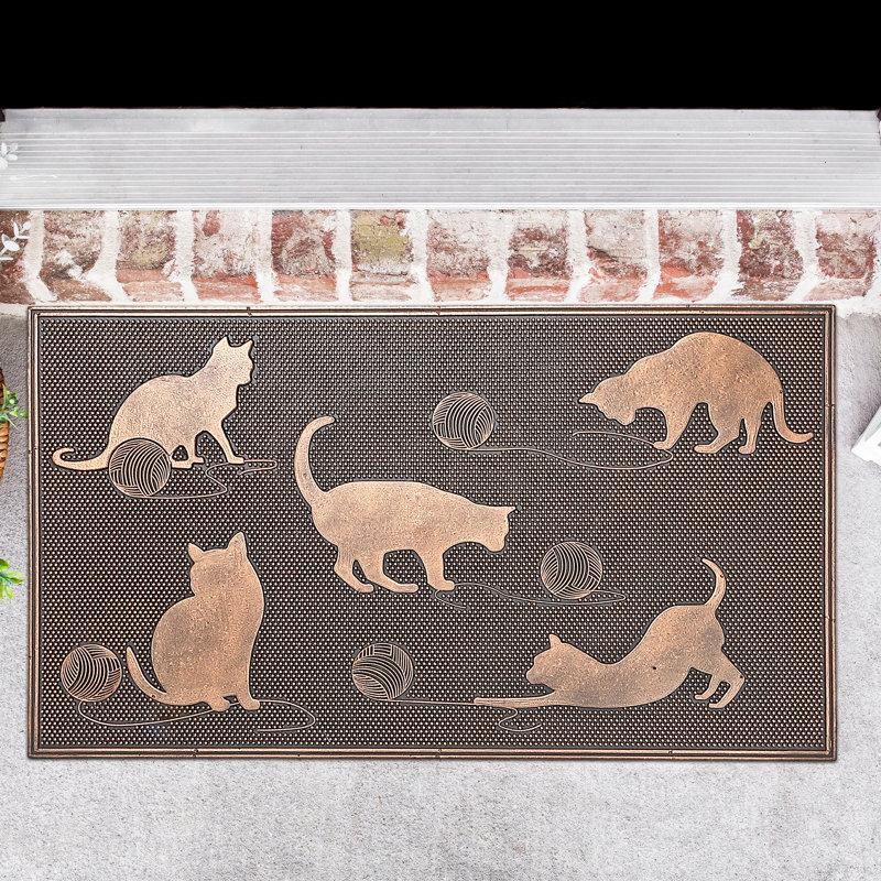 Tapis d'entrée antidérapant lavande 30 po x 18 po Lavender