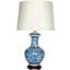 Porcelain Round Vase 24.5" Table Lamp