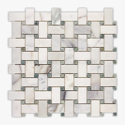 Calacatta Gold Honed 12" x 12" Marble Wall & Floor Tile