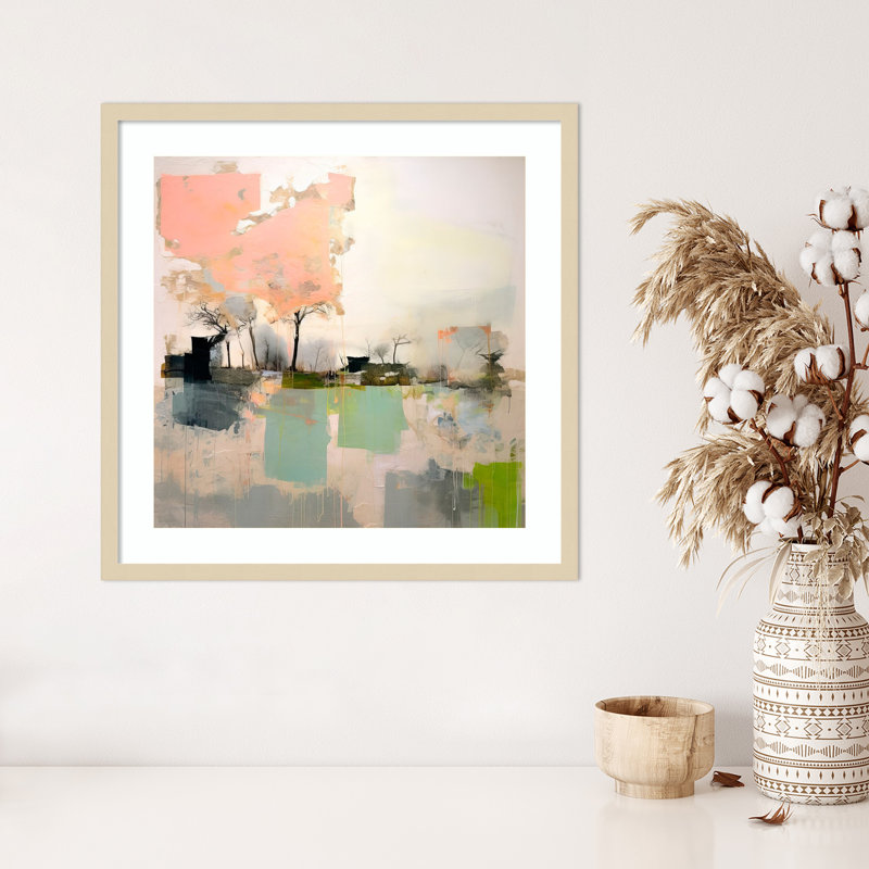 «Enchanting Meadows II» par Irena Orlov, impression sur bois encadrée, H 25 po x l 25 po