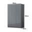 Warren 3 Door Wardrobe - High Gloss Front. Soft-Close Hinged Doors. Modern No-Handle Push-to-Open Feature