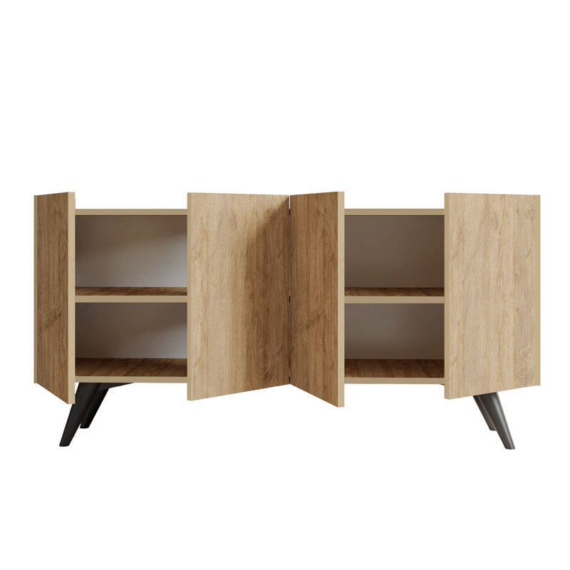 Framingham 150cm Console Table, Brown