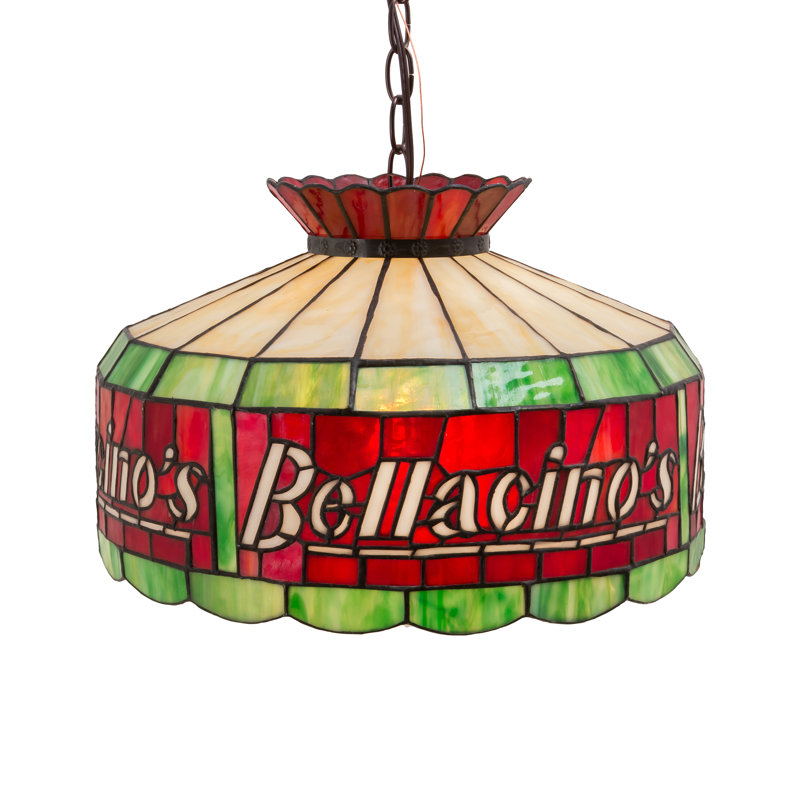 16" Wide Personalized Bellacino's Pendant