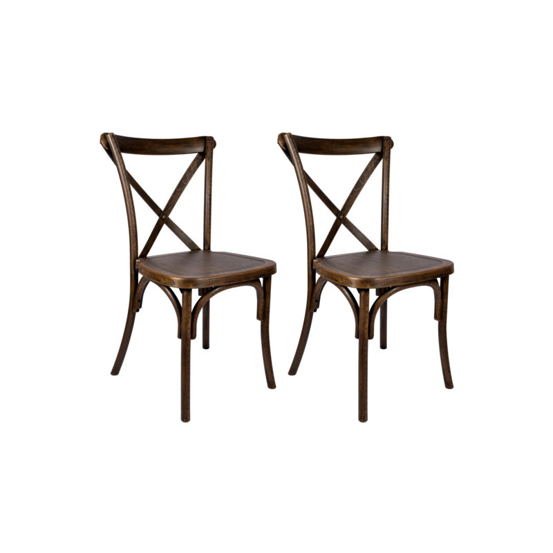 Chaise Crossback ToughResin par Chivari, Sorbier