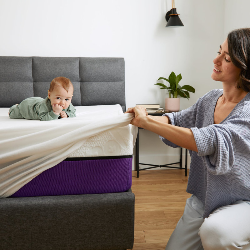 Protège-matelas ajusté hypoallergénique et imperméable
