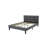 Serta Candace Tufted Upholstered Low Profile Platform Bed-31175987-31175988