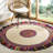 Abhay Hand Woven Jute/Cotton Rug in Red/Ivory-24290544