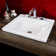 American Standard Studio 17.75'' White Ceramic Rectangular Bathroom Sink with Overflow