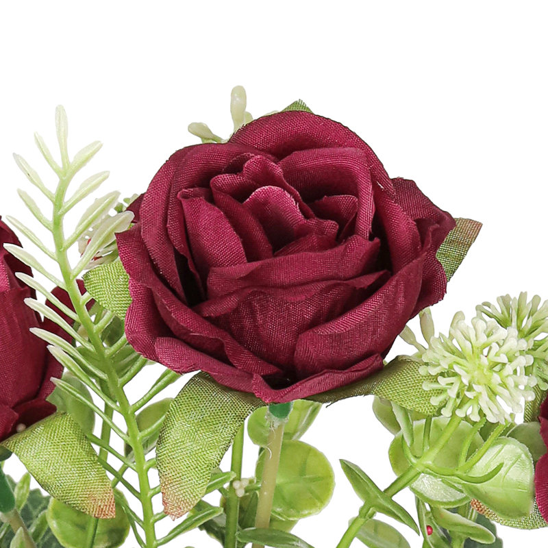 Bouquet de petites fleurs artificielles, Bourgogne
