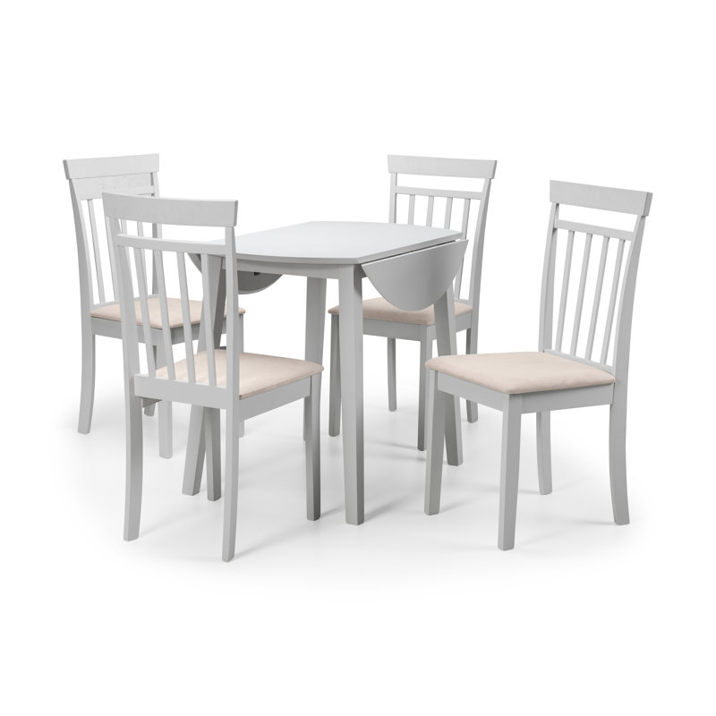 Exeter Solid Wood Dining Chairs, Grey