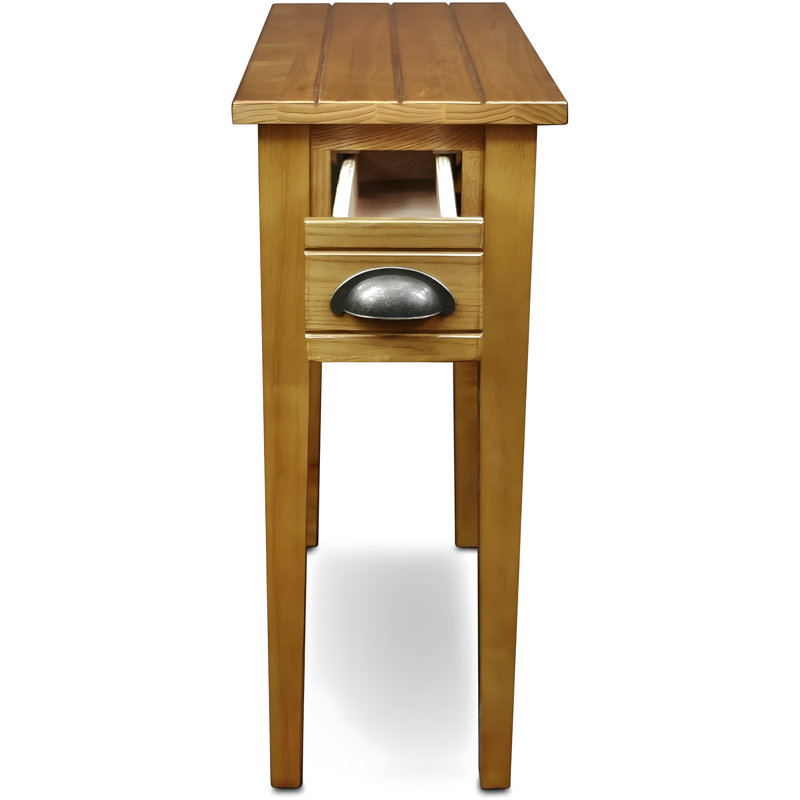 Table d'appoint étroite Bin Pull