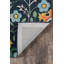 Tapis bleu marine en laine touffeté à la main Annechien Newport-319260963