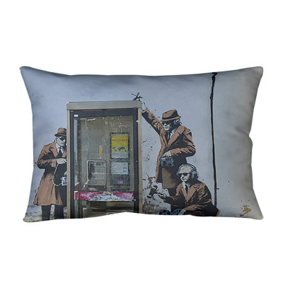 Spy Booth Indoor / Outdoor 14" Lumbar Pillow
