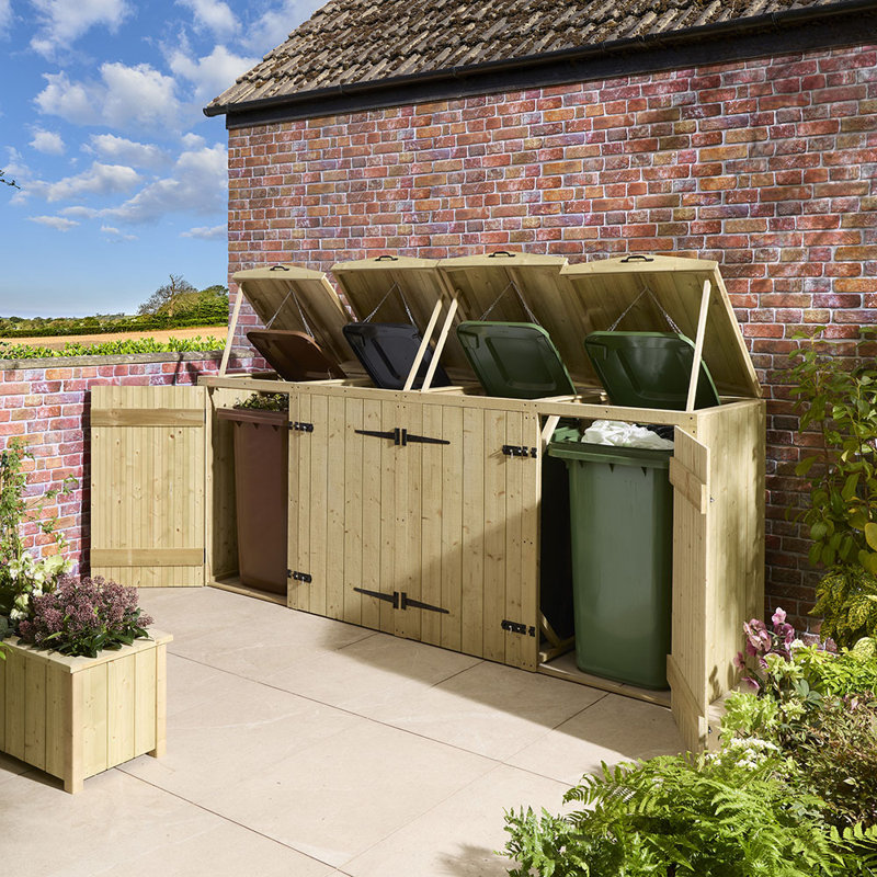 Wooden Bin Store
