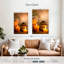 Aromatique spa, reproduction sur toile-79754934