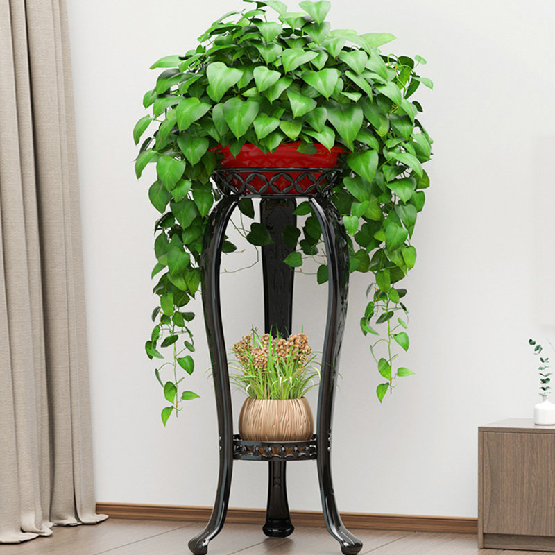 Iron Plant Stand 2 Tier