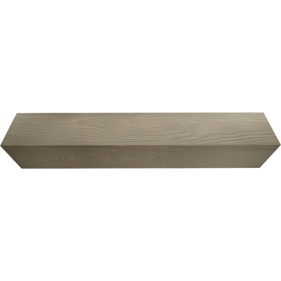 Sandblasted Endurathane Faux Wood 3-Sided Ceiling Beam (U-beam)