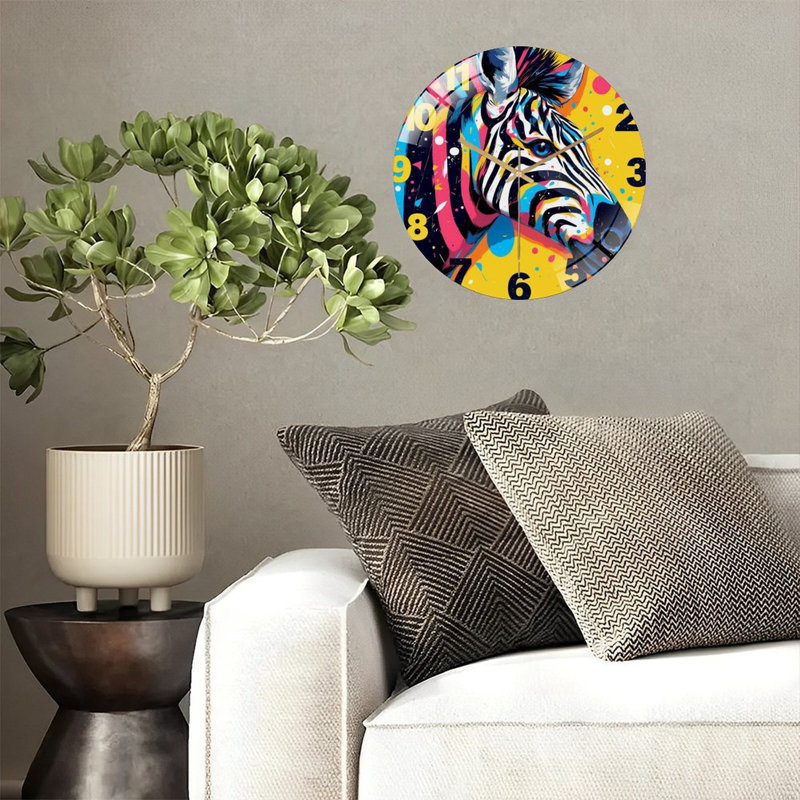 Horloge murale 12 po