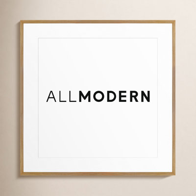 Capullo Wood Matte Picture Frame with Mat