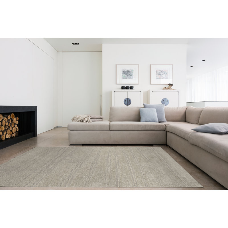 Benham Abstract Recycled P.E.T Area Rug, Rectangle 120 x 170cm
