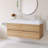 48" Wall-Mounted  Bathroom Vanity With White Solid Surface Basin-1649861553