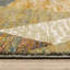 Tapis abstrait ivoire / beige / bleu Sitton-366503351