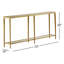 Jinx 72'' W Glass Console Table-59705993