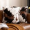 Ensemble de 2 housses de coussins décoratifs en fausse fourrure de luxe en cuir de vache moelleux et moelleux