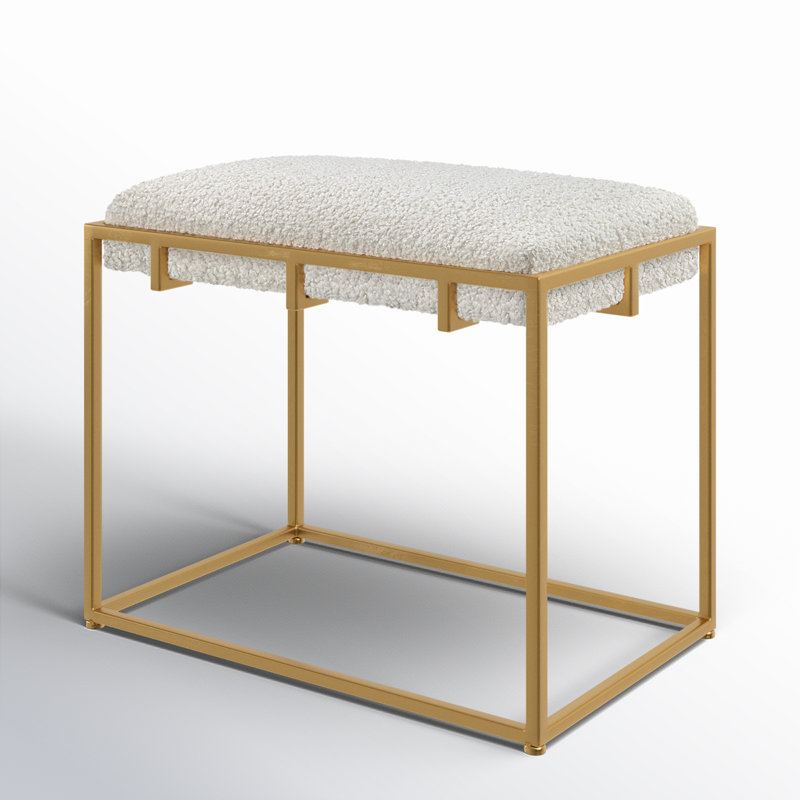 Paradox Upholstered Vanity Stool