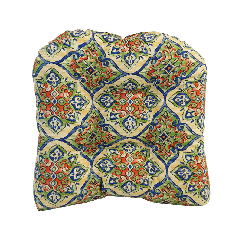 Outdoor 5'' Seat Cushion, Splendor Festive
