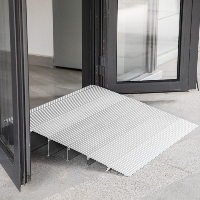 Rampe de seuil de porte VEVOR, H 6,25 po x l 34 po x L 32,15 po