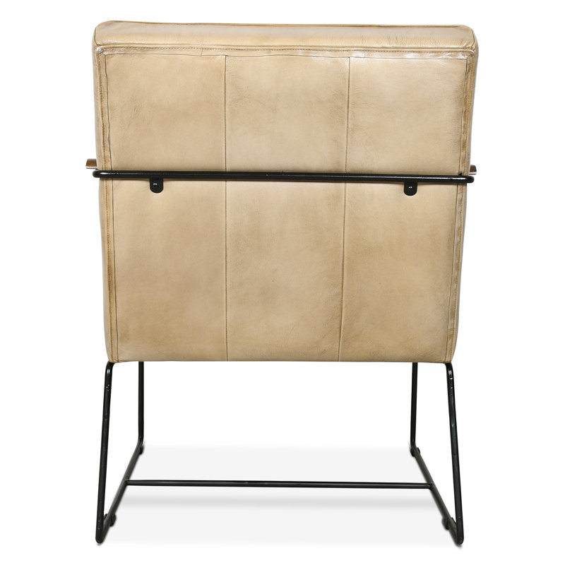 Chaise d'appoint Melbourne en ivoire antique