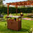 Easy To Move Outdoor Table Top,Outdoor Bar Cart With Storage,Wheeled Kitchen Island For Food Prep-1637275789