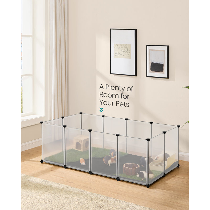 Small Animal Playpen, 46" H x 143" W x 46" D