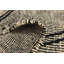 Tapis noir et blanc Orpheus