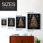 Christmas Holiday Art DCXLV Framed Print - Solid Wood-778058082-778058085