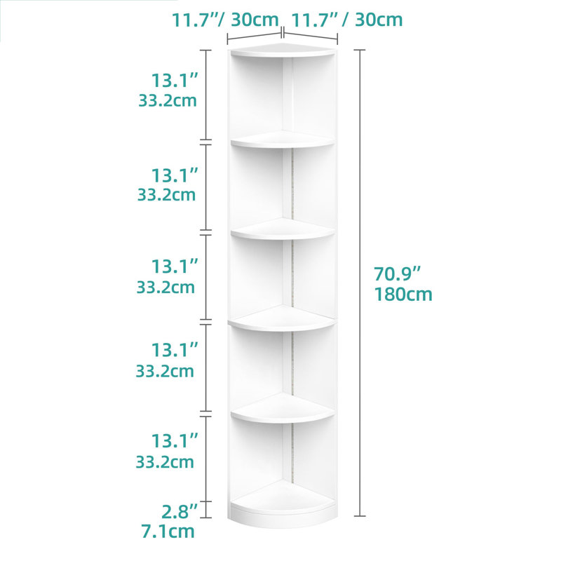 180cm H x 30cm W Standard Bookcase