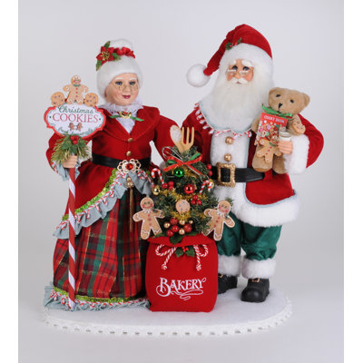 Lighted Claus Cookie Bakery