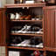 Armoire à chaussures d'entrée de style américain