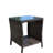 Tempered Glass Patio Coffee Table - Brown , Water , Assemble Yourself Now Outdoor With Surface Protected, Self Required-70031521