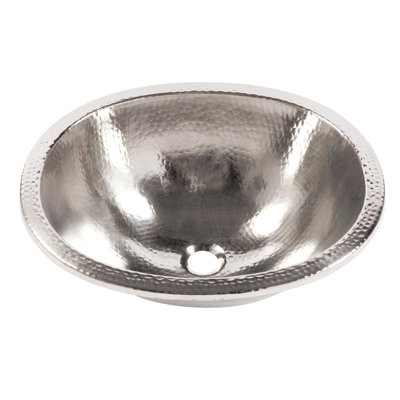 Edison 18.75" Dual Flex Bathroom Sink in Nickel
