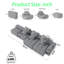 Canapé modulaire surdimensionné en chenille Boneless-112298435