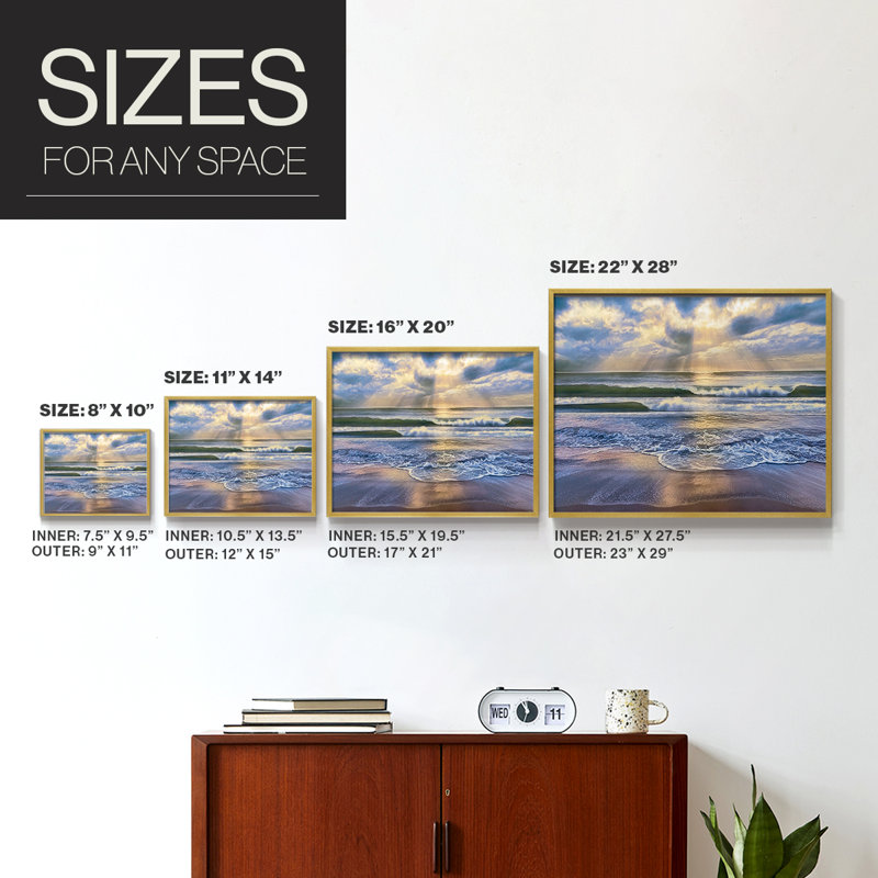 Breaking Through -Framed Print - Restickable, 8" H x 10" W
