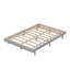 Structure de lit plateforme moderne de conception moderne avec une construction robuste et une apparence élégante pour une stabilité accrue-970408012-970408015