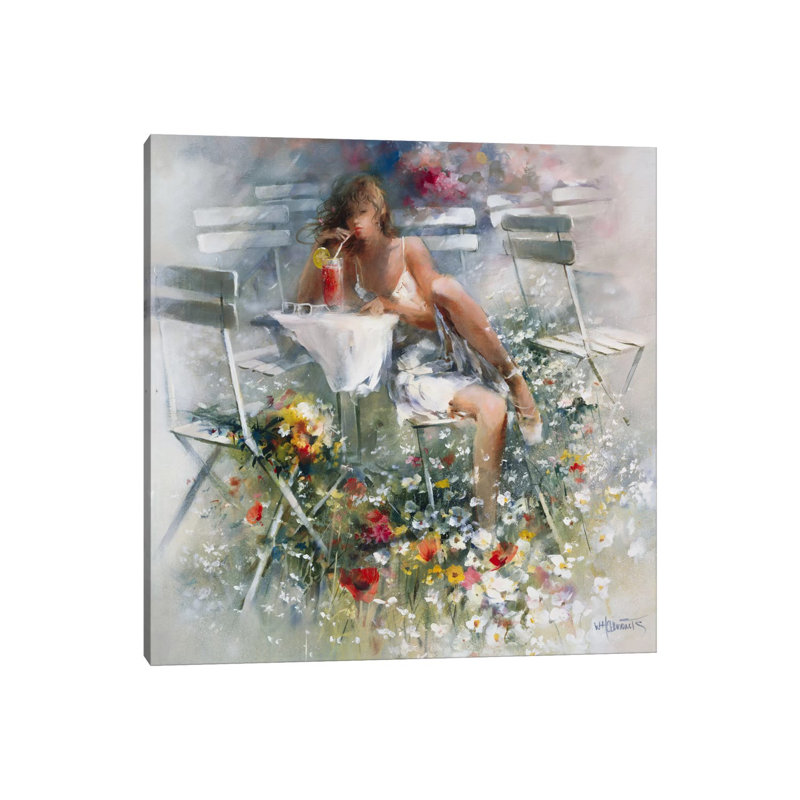 Aperitif by Willem Haenraets - Wrapped Canvas Painting, 45.72 cm H x 45.72 cm W x 1.91 cm D