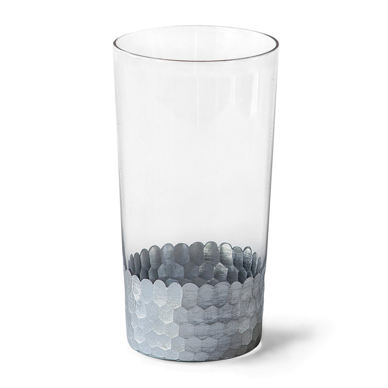 Ensemble de 2 petits vases en verre Hosley Argea, H 6,25 po x l 3,25 po x P 3,25 po