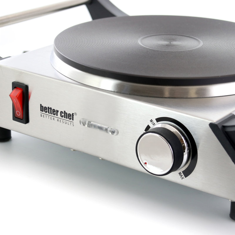 Better Chef 1500 Watt Electric Single Hot Plate