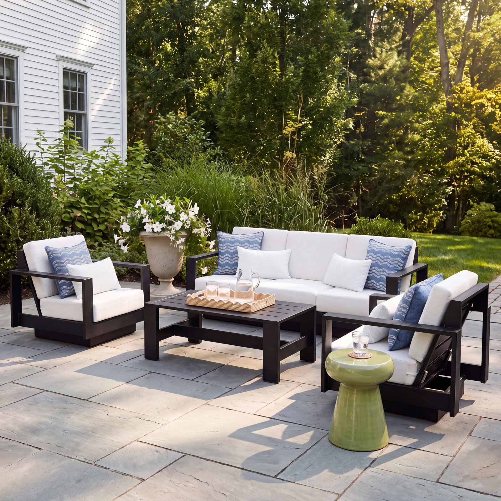 Sterling 5-Person Sunbrella® Patio Seating Group