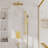 Slidea Complete Rainfall Shower System with Rough in-Valve and Slide Bar-63308439